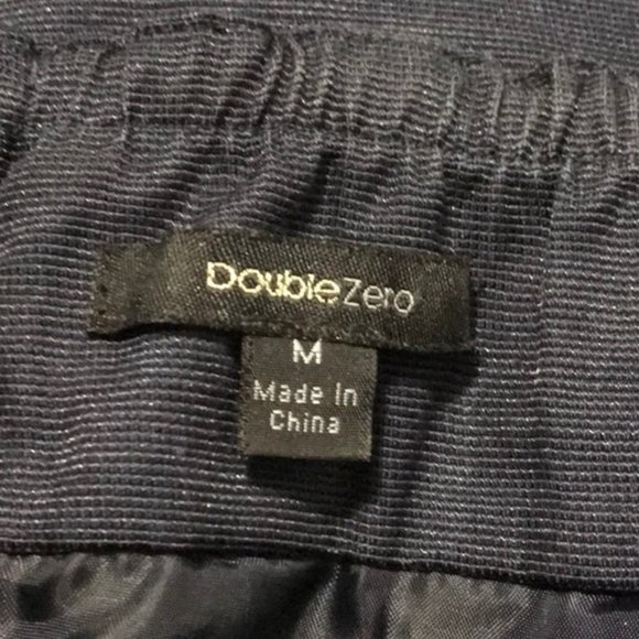 Double Zero Dark Blue Strapless Dress Bow Front - Picture 3 of 3